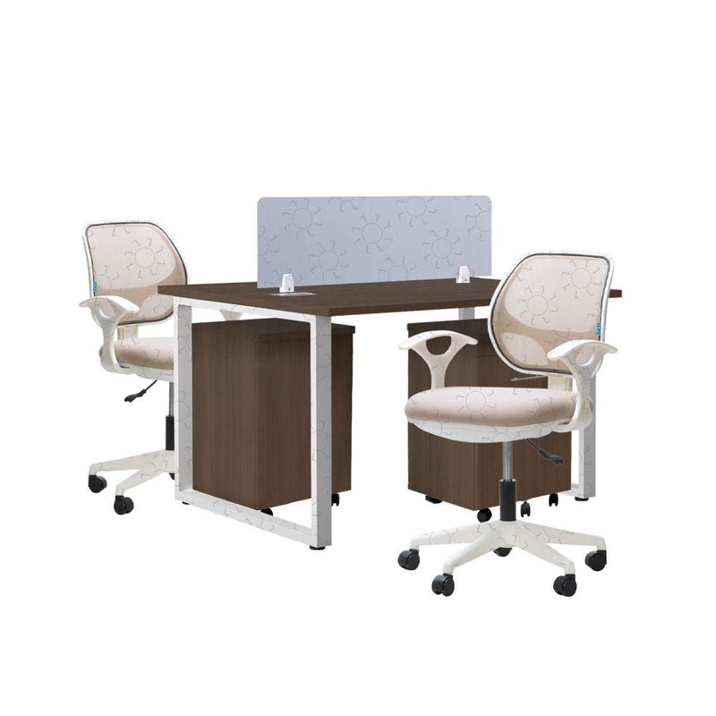 MEJA KANTOR - OFFICE DESK Meja Kantor INCO Fluix WS 2P F | DW Fluix WS 1 PF | Javico INCO OSCARLIVING