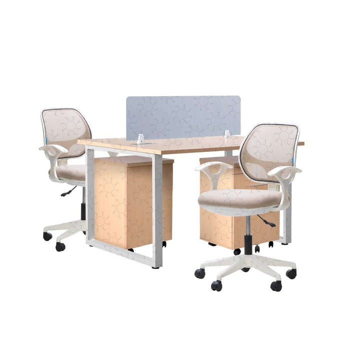 MEJA KANTOR - OFFICE DESK Meja Kantor INCO Fluix WS 2P F | DW Fluix WS 1 PF | Javico INCO OSCARLIVING