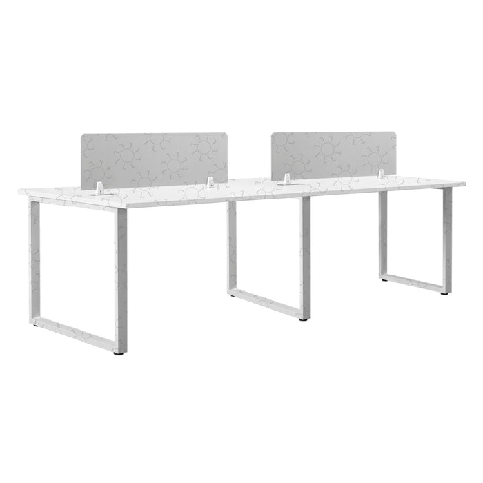 MEJA KANTOR - OFFICE DESK Meja Kantor INCO Fluix WS 4P F INCO OSCARLIVING