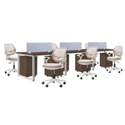 Meja Kantor INCO Fluix WS 6P F | DW Fluix WS 1 PF | Javico di Oscar Living dengan harga termurah