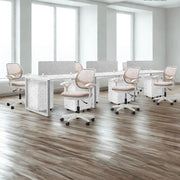 Meja Kantor INCO Fluix WS 6P F | DW Fluix WS 1 PF | Javico di Oscar Living dengan harga termurah