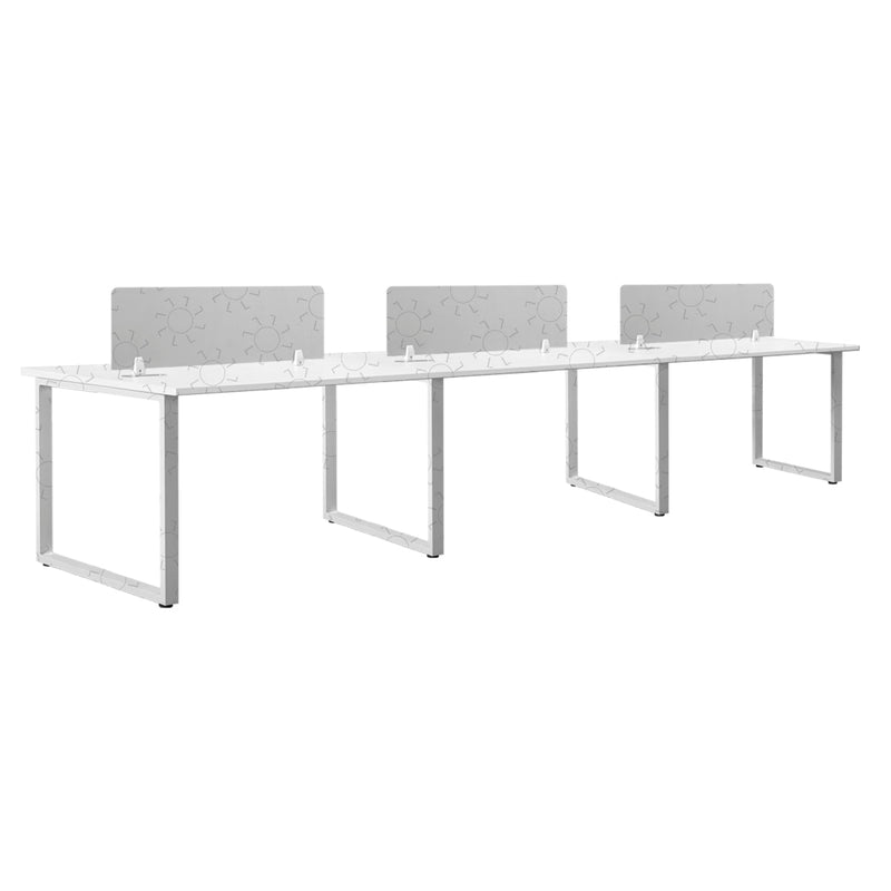 MEJA KANTOR - OFFICE DESK Meja Kantor INCO Fluix WS 6P F INCO OSCARLIVING