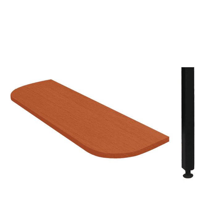 MEJA KANTOR - OFFICE DESK Meja Kantor Sudut L Lunar LJ120 LUNAR OSCARLIVING