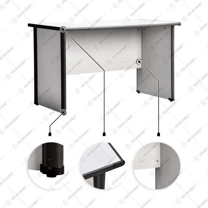 MEJA KANTOR - OFFICE DESK Meja Kerja Brilliant BOD120 BRILLIANT OSCARLIVING