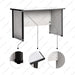 MEJA KANTOR - OFFICE DESK Meja Kerja Brilliant BOD120 BRILLIANT OSCARLIVING
