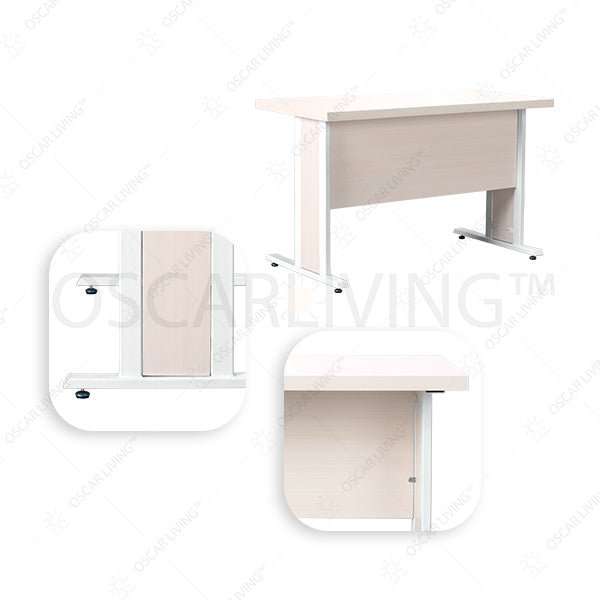 MEJA KANTOR - OFFICE DESK Meja Kerja Kantor Harold Lundern 120 dan Drawer Magnus 2L HAROLD OSCARLIVING