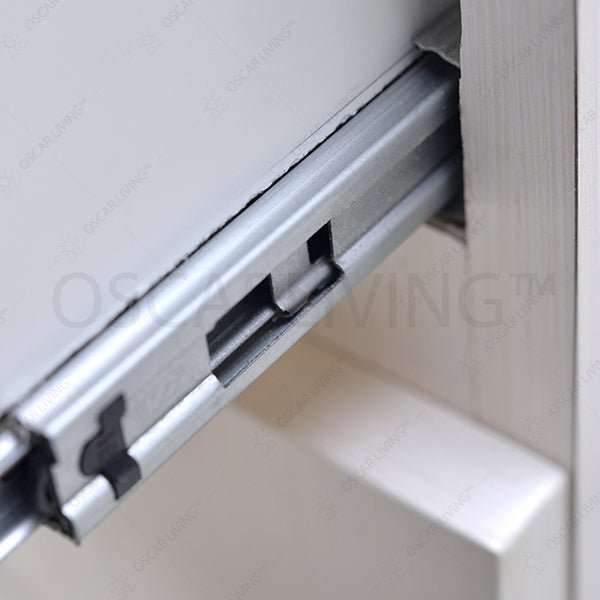 MEJA KANTOR - OFFICE DESK Meja Kerja Kantor Harold Lundern 120 dan Drawer Magnus 2L HAROLD OSCARLIVING