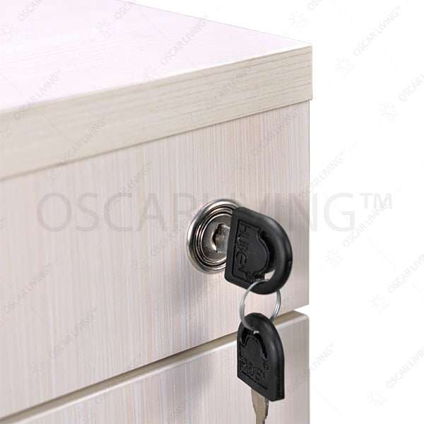 MEJA KANTOR - OFFICE DESK Meja Kerja Kantor Harold Lundern 120 dan Drawer Magnus 2L HAROLD OSCARLIVING