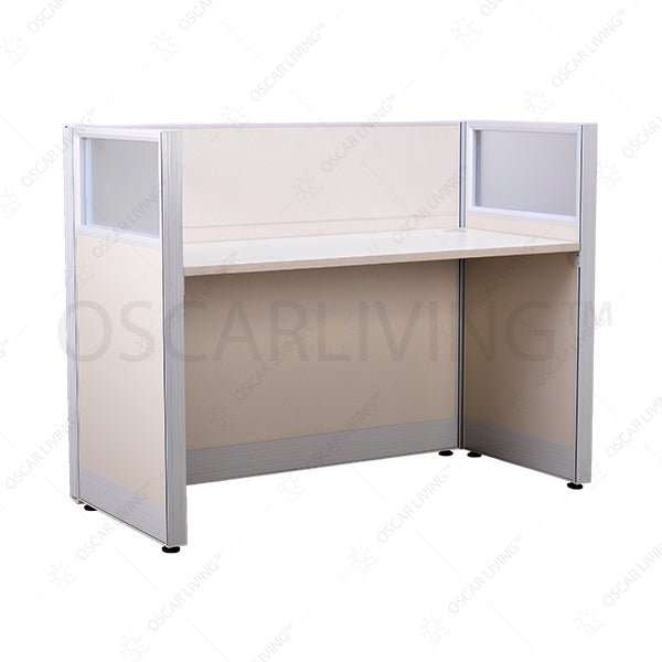 MEJA KANTOR - OFFICE DESK Meja Kerja Kantor Harold Magnus Partisi Solo HAROLD OSCARLIVING