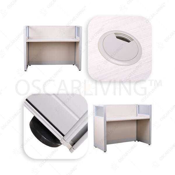 MEJA KANTOR - OFFICE DESK Meja Kerja Kantor Harold Magnus Partisi Solo HAROLD OSCARLIVING