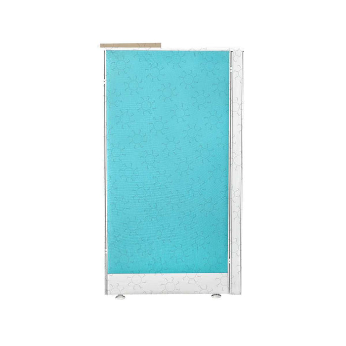 MEJA KANTOR - OFFICE DESK Meja Partisi Harold Evolux Top Beech 2Way dan Ambalan | 120 HAROLD OSCARLIVING