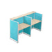 MEJA KANTOR - OFFICE DESK Meja Partisi Harold Evolux Top Beech 2Way dan Ambalan | 120 HAROLD OSCARLIVING