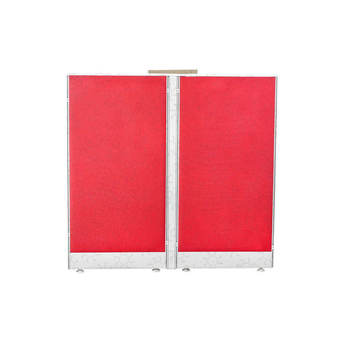 MEJA KANTOR - OFFICE DESK Meja Partisi Harold Evolux Top Beech 4Way dan Ambalan | 120 HAROLD OSCARLIVING