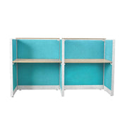 MEJA KANTOR - OFFICE DESK Meja Partisi Harold Evolux Top Beech 4Way dan Ambalan | 120 HAROLD OSCARLIVING