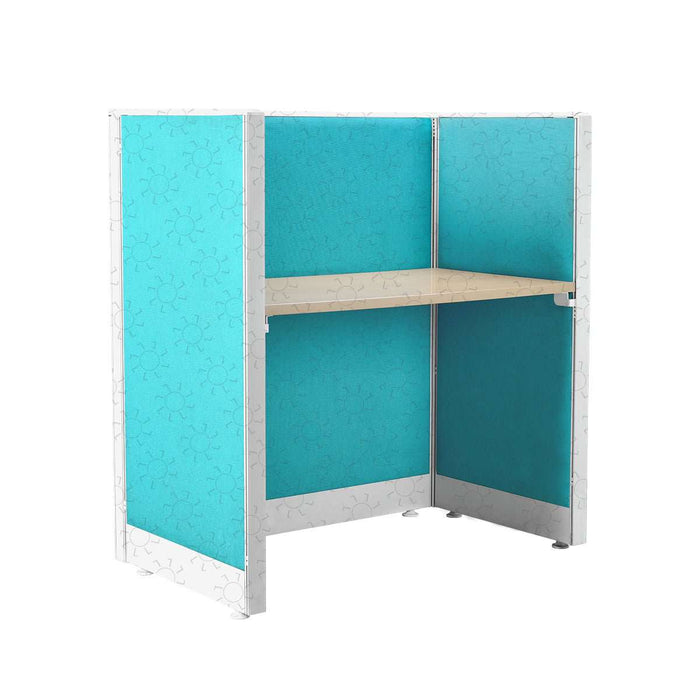 MEJA KANTOR - OFFICE DESK Meja Partisi Harold Evolux Top Beech Solo | 100 HAROLD OSCARLIVING