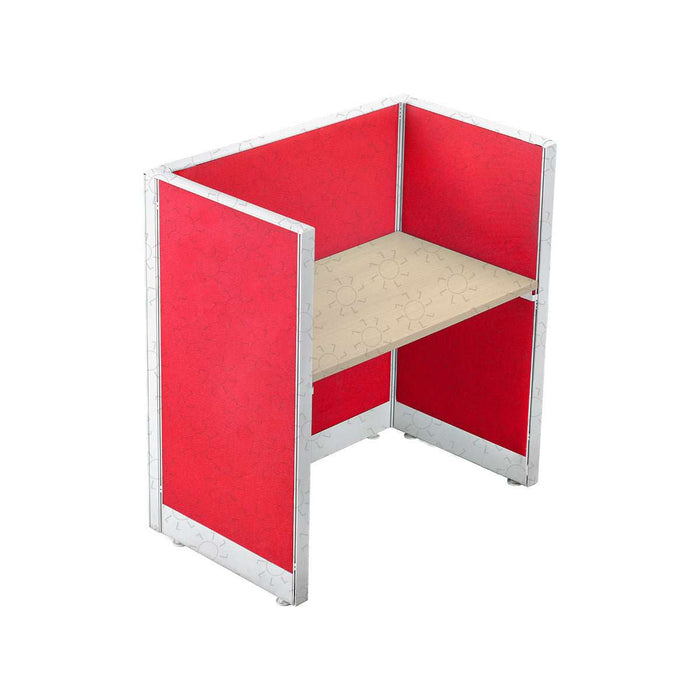 MEJA KANTOR - OFFICE DESK Meja Partisi Harold Evolux Top Beech Solo | 120 HAROLD OSCARLIVING