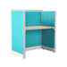 MEJA KANTOR - OFFICE DESK Meja Partisi Harold Evolux Top Beech Solo dan Ambalan | 120 HAROLD OSCARLIVING