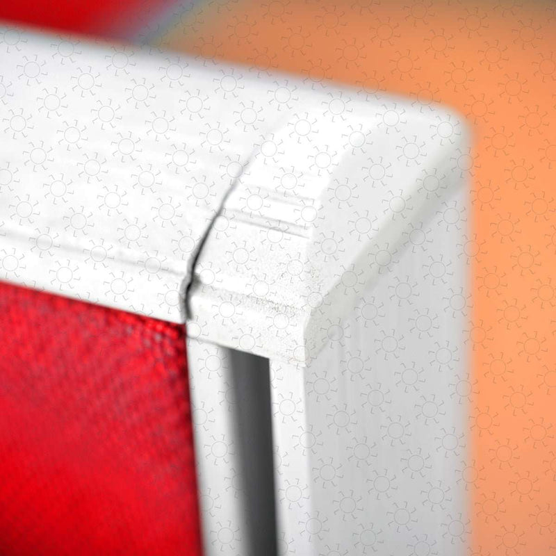 MEJA KANTOR - OFFICE DESK Meja Partisi Harold Evolux Top Cherry 2Way dan Ambalan | 120 HAROLD OSCARLIVING