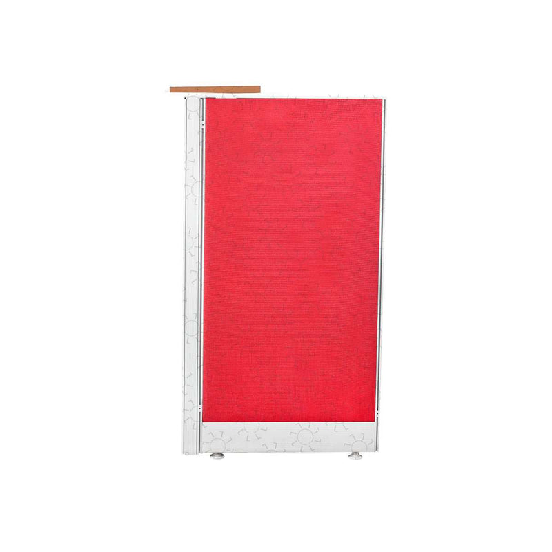 MEJA KANTOR - OFFICE DESK Meja Partisi Harold Evolux Top Cherry 2Way dan Ambalan | 120 HAROLD OSCARLIVING
