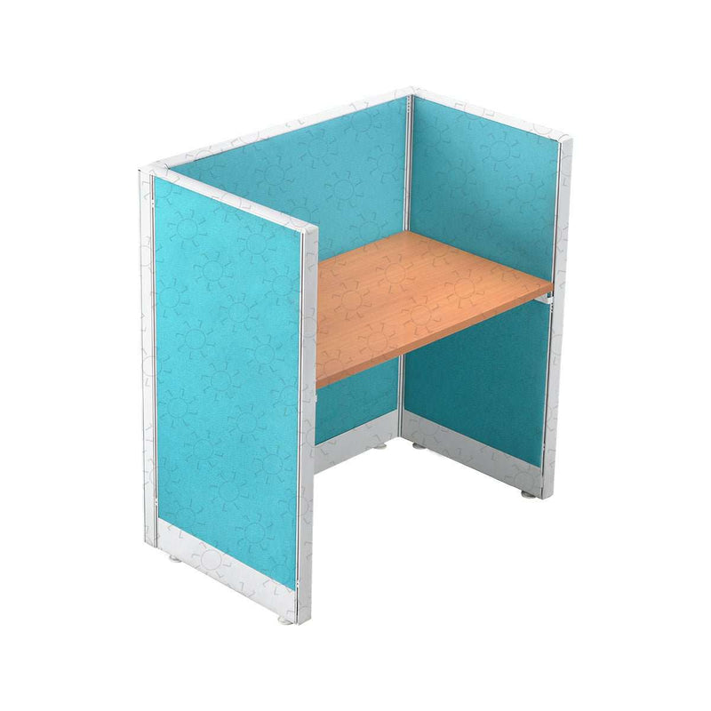 MEJA KANTOR - OFFICE DESK Meja Partisi Harold Evolux Top Cherry Solo | 120 HAROLD OSCARLIVING