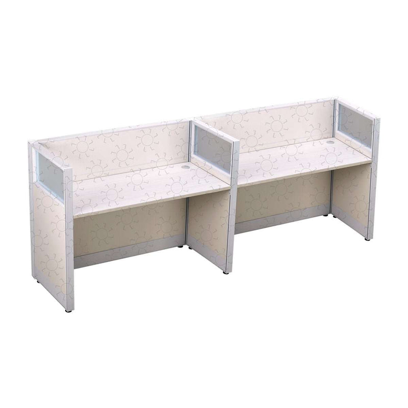 MEJA KANTOR - OFFICE DESK Meja Partisi Harold Magnus 2Way HAROLD OSCARLIVING