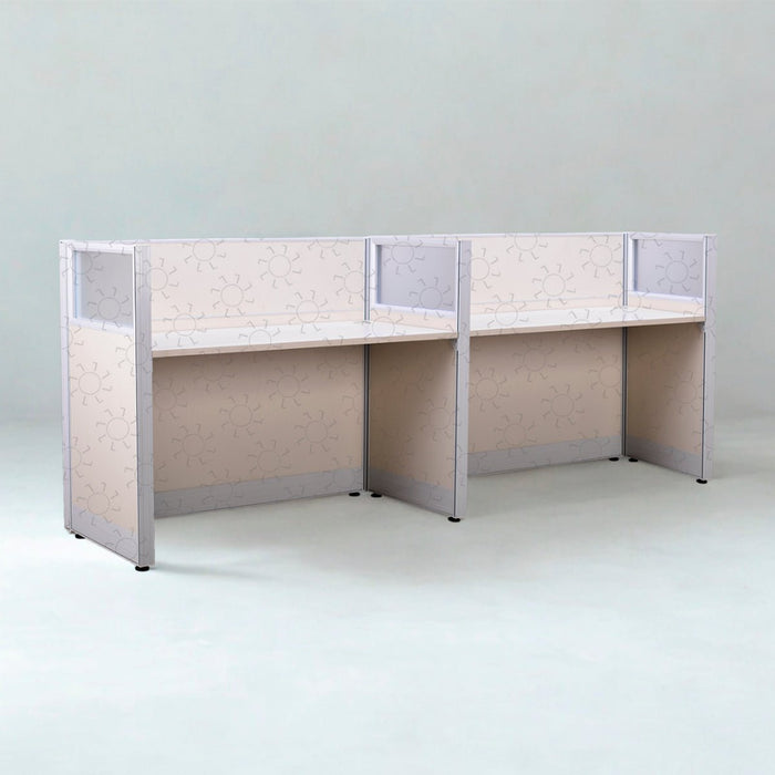 MEJA KANTOR - OFFICE DESK Meja Partisi Harold Magnus 2Way HAROLD OSCARLIVING