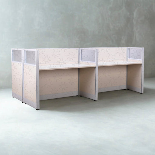 MEJA KANTOR - OFFICE DESK Meja Partisi Harold Magnus 4Way HAROLD OSCARLIVING