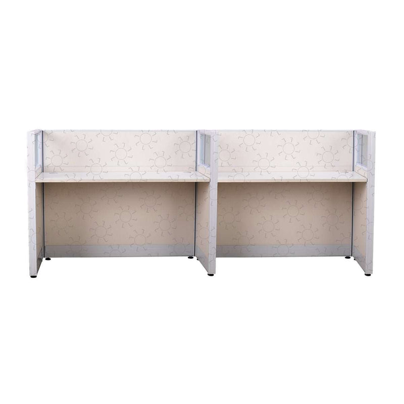 MEJA KANTOR - OFFICE DESK Meja Partisi Harold Magnus 4Way HAROLD OSCARLIVING