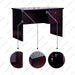 MEJA KANTOR - OFFICE DESK Meja Staff Dark Mahony Horse Metal HORSE METAL OSCARLIVING