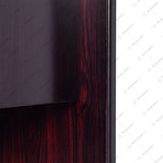 MEJA KANTOR - OFFICE DESK Meja Staff Dark Mahony Horse Metal HORSE METAL OSCARLIVING