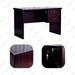 MEJA KANTOR - OFFICE DESK Meja Staff Dark Mahony Horse Metal HORSE METAL OSCARLIVING