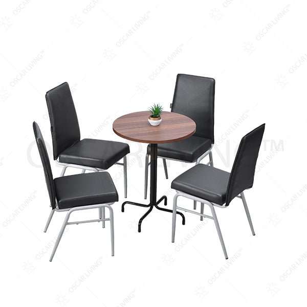 MEJA MAKAN Meja Kopi Cofemo Florida dan Kursi CC02 COFEMO OSCARLIVING