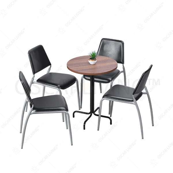 MEJA MAKAN Meja Kopi Cofemo Florida dan Kursi CC12 COFEMO OSCARLIVING