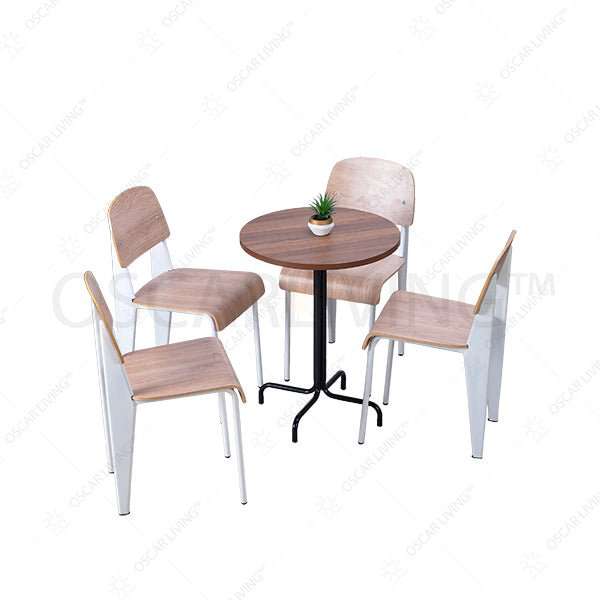 MEJA MAKAN Meja Kopi Cofemo Florida dan Kursi Turin COFEMO OSCARLIVING