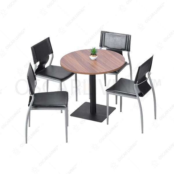 MEJA MAKAN Meja Kopi Cofemo Kansas dan Kursi CC03 COFEMO OSCARLIVING