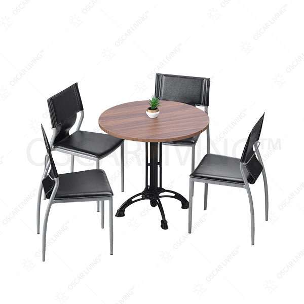 MEJA MAKAN Meja Kopi Cofemo Louisiana dan Kursi CC03 COFEMO OSCARLIVING