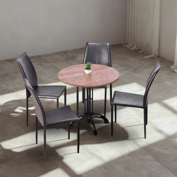 MEJA MAKAN Meja Kopi Cofemo Louisiana dan Kursi JC11 COFEMO OSCARLIVING