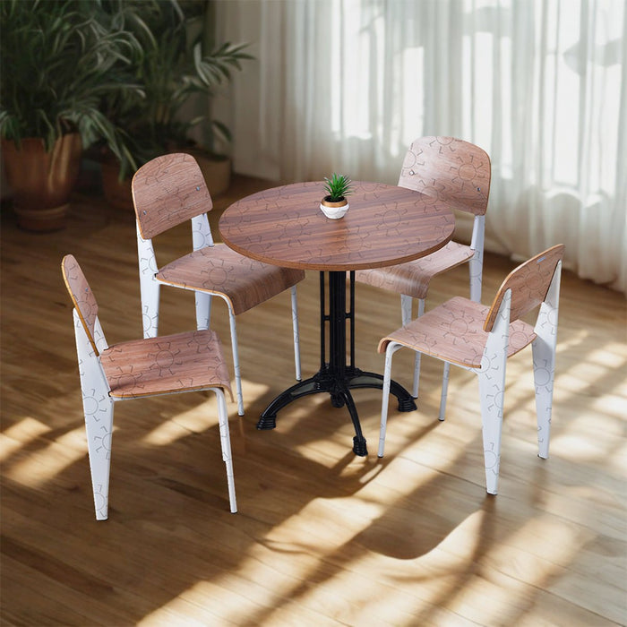 MEJA MAKAN Meja Kopi Cofemo Louisiana dan Kursi Turin COFEMO OSCARLIVING