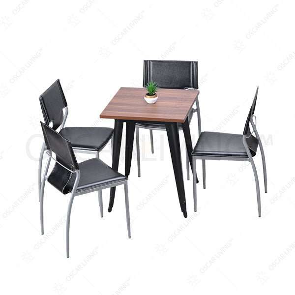 MEJA MAKAN Meja Kopi Cofemo Montreal dan Kursi CC03 COFEMO OSCARLIVING