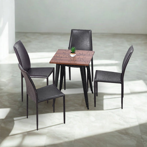 MEJA MAKAN Meja Kopi Cofemo Montreal dan Kursi JC11 COFEMO OSCARLIVING