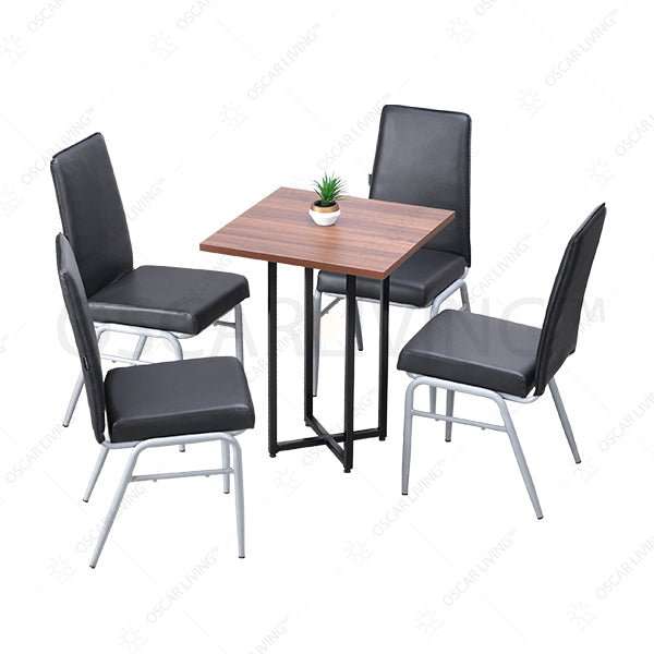 MEJA MAKAN Meja Kopi Cofemo Oregon dan Kursi CC02 COFEMO OSCARLIVING