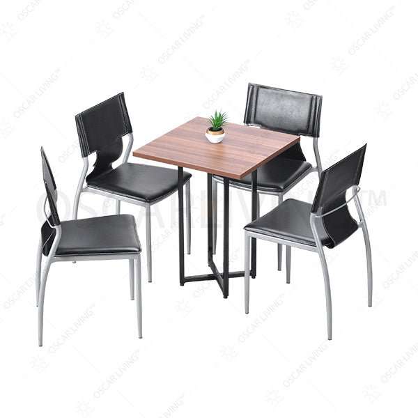 MEJA MAKAN Meja Kopi Cofemo Oregon dan Kursi CC03 COFEMO OSCARLIVING