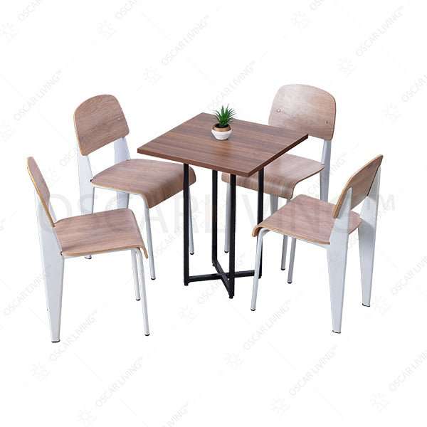 MEJA MAKAN Meja Kopi Cofemo Oregon dan Kursi Turin COFEMO OSCARLIVING