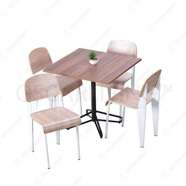 MEJA MAKAN Meja Kopi Cofemo Texas dan Kursi Turin COFEMO OSCARLIVING