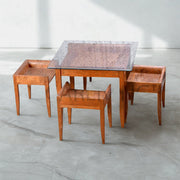 MEJA MAKAN Meja Makan dan Kursi Makan OLC Cuba Kecil Hasibuan OLIV OSCARLIVING