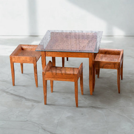 MEJA MAKAN Meja Makan dan Kursi Makan OLC Cuba Kecil Hasibuan OLIV OSCARLIVING