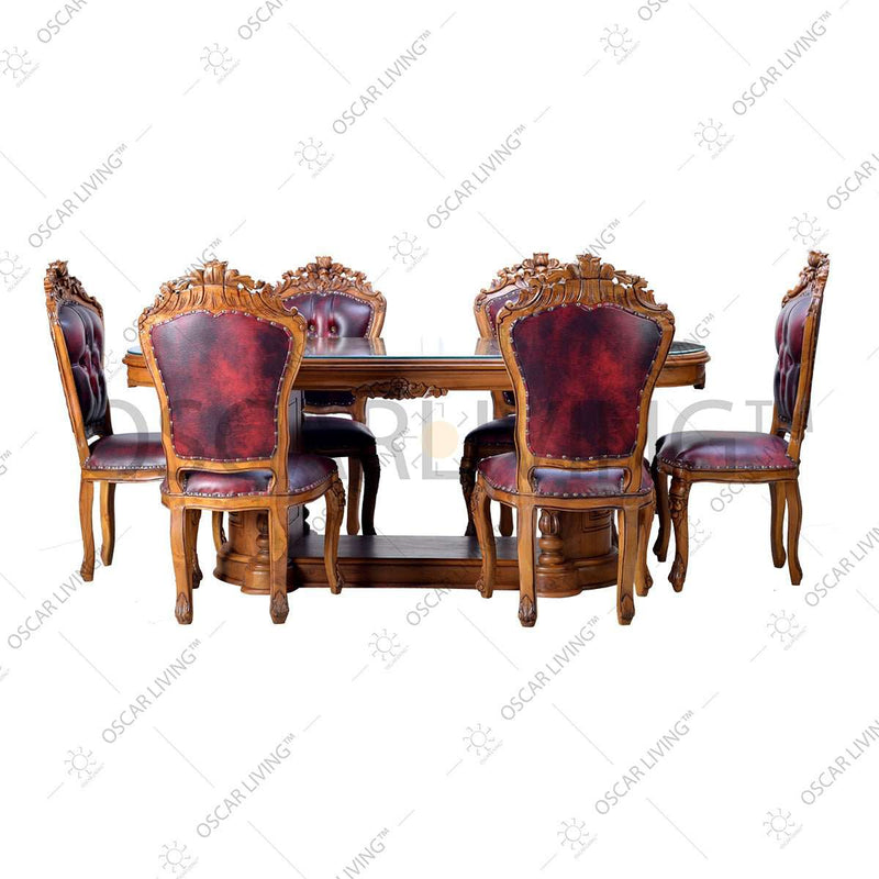 MEJA MAKAN Meja Makan dan Kursi Makan OLC Ganesha Pungkur OLIV OSCARLIVING