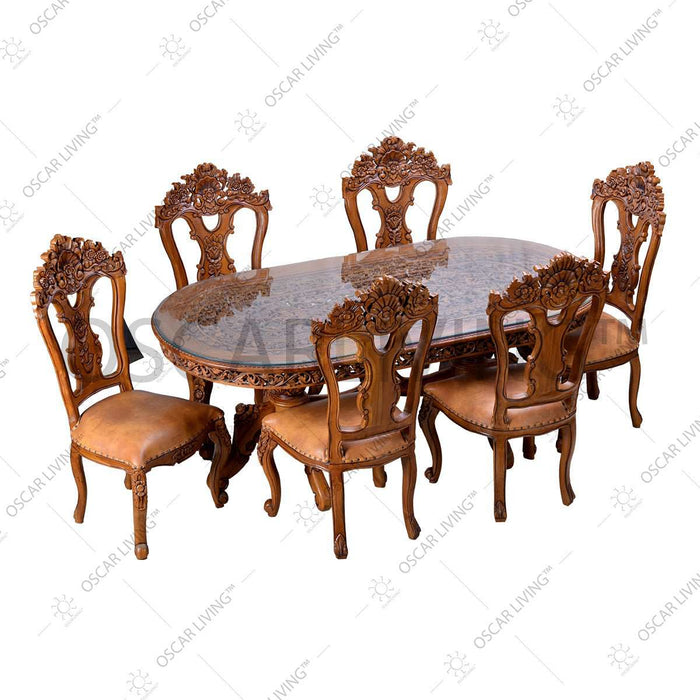 MEJA MAKAN Meja Makan dan Kursi Makan OLC OLIV Melati Istana Amelia OLIV OSCARLIVING