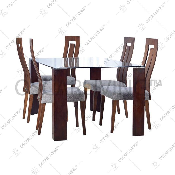 MEJA MAKAN Meja Makan Eric dan Kursi Makan Haidee Hinlim OLC OLIV OLIV OSCARLIVING