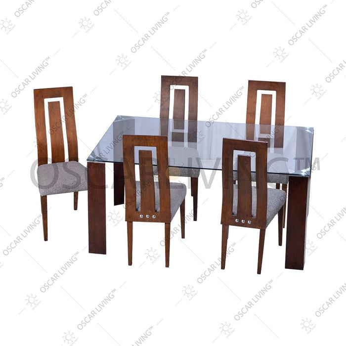 MEJA MAKAN Meja Makan Eric dan Kursi Makan Haidee Hinlim OLC OLIV OLIV OSCARLIVING